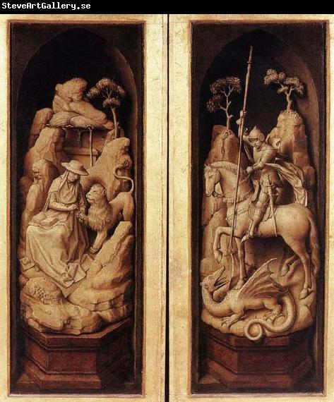 WEYDEN, Rogier van der Sforza Triptych